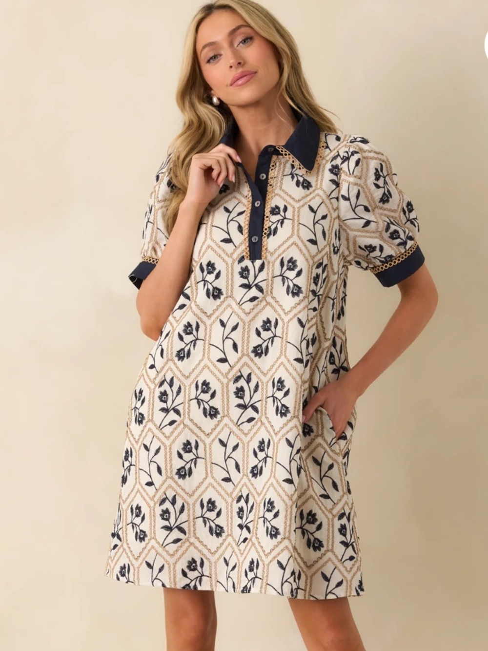 Entro Everything Aligned Dress NWT